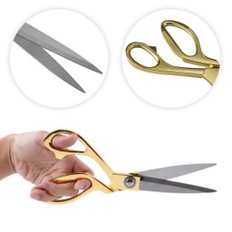Tesoura Aço Inoxidável Costura Profissional Cor:dourado - 4