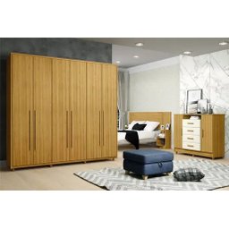 Guarda-Roupa Salvador - Canela - Vila Rica - 1