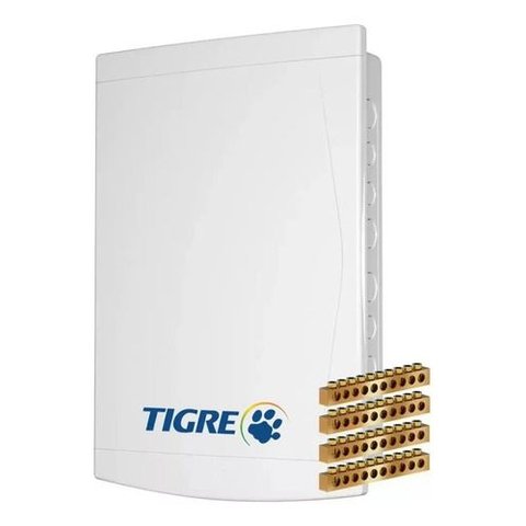 Tigre 27/36 c/Barramento Quadro de Distribuição Disjuntores