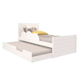 Cama Bibox Elza - Branco - 2