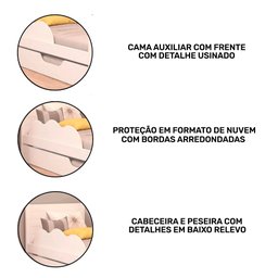 Cama Bibox Elza - Branco - 4