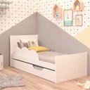 Ver imagem 1 de Cama Bibox Elza - Branco