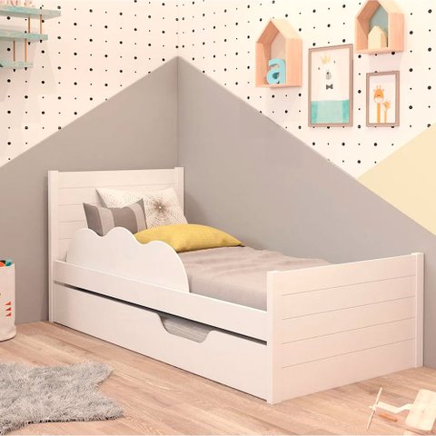 Cama Bibox Elza - Branco