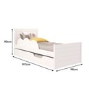 Ver imagem 5 de Cama Bibox Elza - Branco