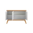 Ver imagem 6 de Buffet Sala Prism 3 Portas - 3 Cores:branco/cinamomo