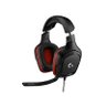 Headset Logitech G332 981-000755 para Jogos - Preto/Vermelho - 1
