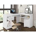 Ver imagem 2 de Mesa para Computador em L Nilo - Branco Fosco - Caemmun