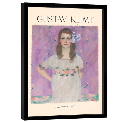 Quadro Decorativo Gustav Klimt Mada Primavesi