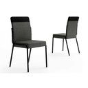 Ver imagem 7 de Conjunto: Mesa de Cozinha Stellar 1597 Aço C/ Tampo Madeirado 160x90cm e 4 Cadeiras Duo Preto/nogal