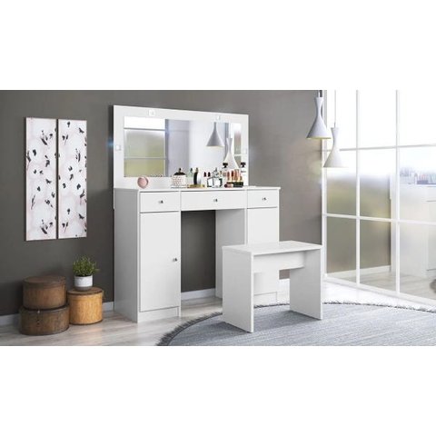 BANQUETA IDEAL BRANCO - DEMÓBILE