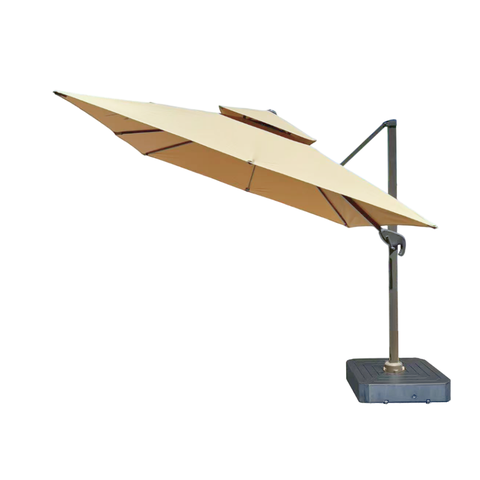 Ombrelone Cloud 3x3m com Base - Bege