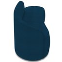 Ver imagem 5 de Sofá 3 Lugares para Sala 180cm Orgânico Wendi Boucle Azul I01 - Mpozenato