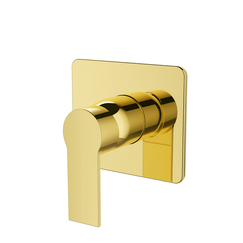 Acabamento Registro Monocomando Base Deca Dourado Brilhante