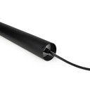 Ver imagem 3 de Kit 2 Pendente Tubo 50cm Gu10 Preto para Bancada Cozinha Banheiro Quarto
