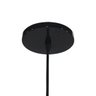 Kit 4 Pendente Tubo 50cm Gu10 Preto para Bancada Cozinha Banheiro Quarto - 4