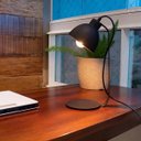 Ver imagem 2 de Luminária Mesa Abajur Retrô Escritório Quarto Cabeceira