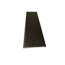 Ver imagem 5 de Perfil Moldura Aluminio Soleira P/ Piso Barra 1 Metro - Fumê (preto Fosco)