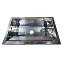 Ver imagem 5 de Tanque de Lavar Roupa Inox Gabinete 82cm 2 Portas Montado