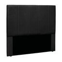 Ver imagem 1 de Cabeceira Cama Box King 195 Cm Arizona Veludo Preto S04 - D'Rossi
