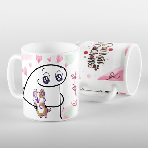 Caneca Flork Mãe de Cachorro