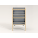 Ver imagem 2 de Estante Desmontável Caiubi Azul Petróleo