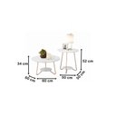 Ver imagem 3 de Conjunto Mesa de Centro e Apoio Liz