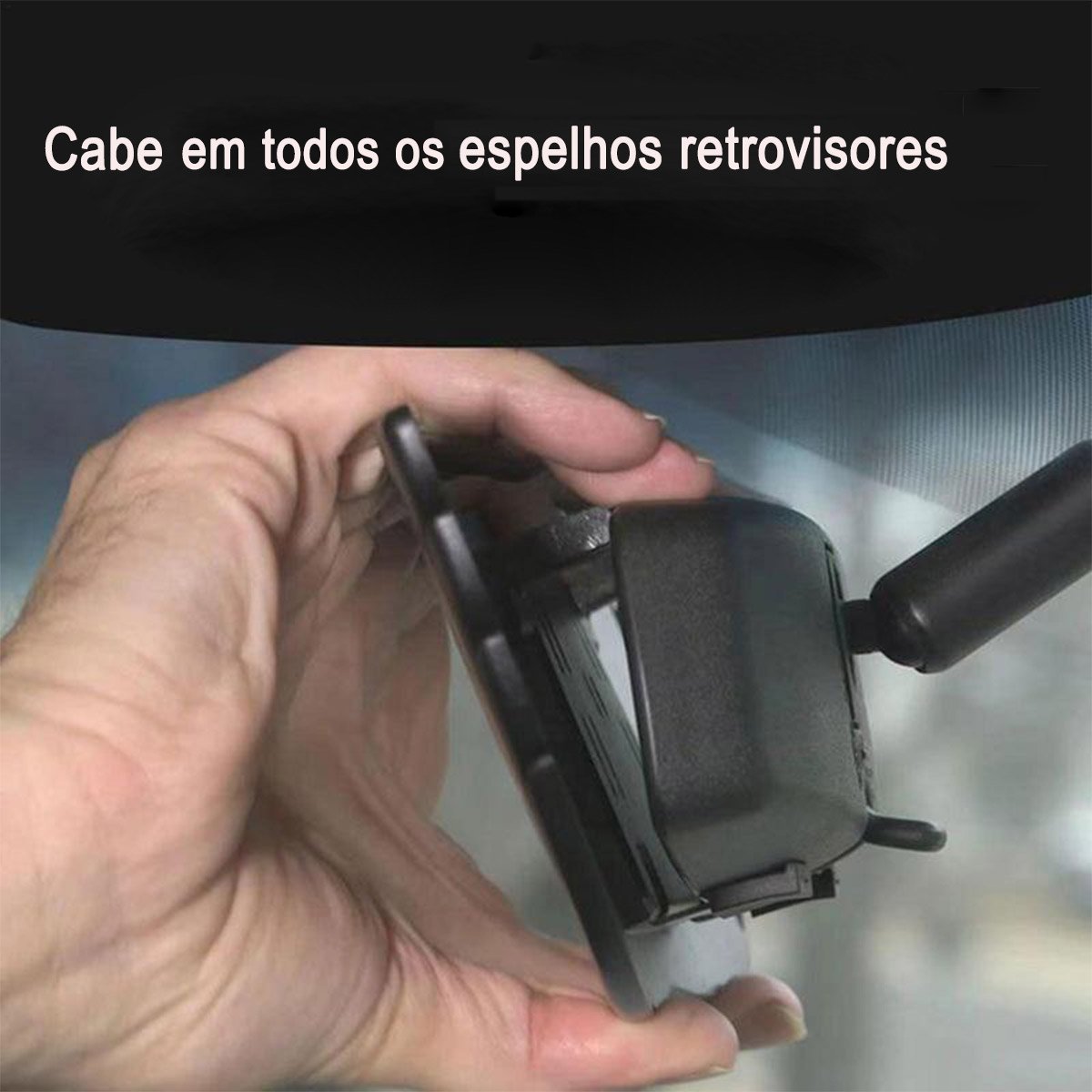 Espelho Retrovisor 160 Graus Carro Automotivo Caminhao Visao Amplificada Panoramico Alta Visibilidad - 5