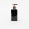 Frasco Square 250ml Preto Válvula Prata para Sabonete/álcool em Gel - 2