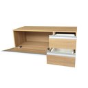 Ver imagem 2 de Balcão Gabinete Pia Banheiro Multiuso com Rodízios em Mdf - 110