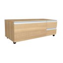 Ver imagem 1 de Balcão Gabinete Pia Banheiro Multiuso com Rodízios em Mdf - 110