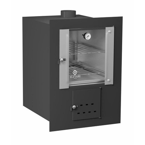Forno a Lenha de Embutir Master Preto