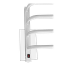 Ver imagem 3 de Toalheiro Térmico Pequeno Branco 220v Fio Oculto Direito