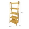 Estante Tipo Escada Pipa 5 Prat 150a X 60l X 38p em Madeira de Pinus Cubomob Mel - 6