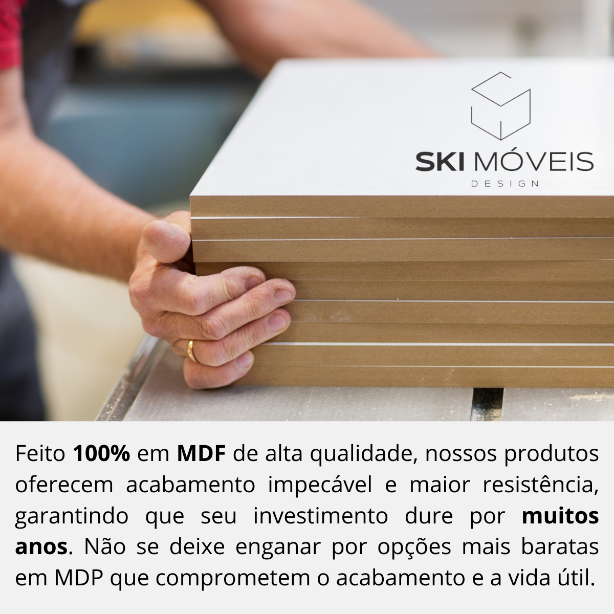 Mesa Escrivaninha Home Office Estilo Industrial 100% Mdf com Carregador por Indução - Wireless sem F - 8