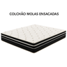 Colchão de Molas Ensacadas King Size 1,98x2,03x28cm – Conforto Individual e Alta Qualidade - 2