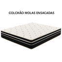 Ver imagem 2 de Colchão de Molas Ensacadas King Size 1,98x2,03x28cm – Conforto Individual e Alta Qualidade