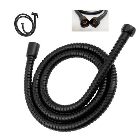 Engate Ducha Higienica Chuveirinho 1 Metro e 20cm Mangueira Flexivel Pia Lavabo Banheiro AB.MIDIA BS