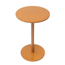 Ver imagem 5 de Mesa Lateral de Apoio para Quartos Salas Hall de Entrada Consultórios Amadeirada 41cm de Diâmetro