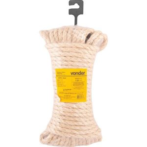 Corda Sisal 10mmx15m Cartela - Vonder