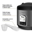 Ver imagem 5 de Panela de Arroz Elétrica Philco 5 Xícaras 1,6l Ppae01 220v