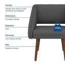 Ver imagem 6 de Poltrona Decorativa Valentina em Veludo Just Time