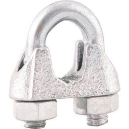 Clips para Cabo de Aço 3/8" Leve Galv com 500 Peças Nove54 - 1