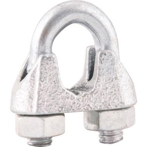 Clips para Cabo de Aço 5/8" Leve Galv com 150 Peças Nove54
