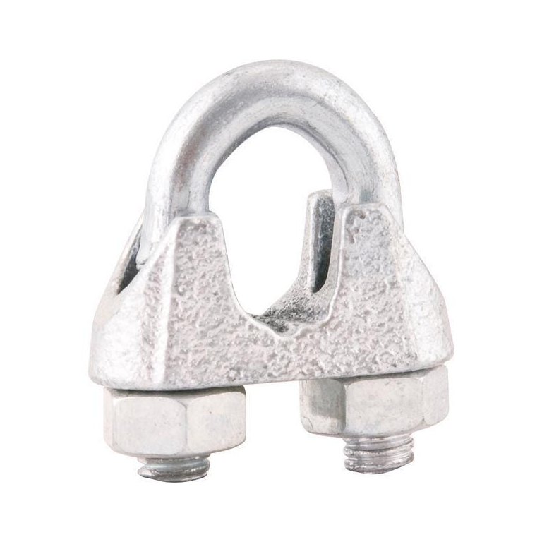 Clips para Cabo de Aço 5/8" Leve Galv com 150 Peças Nove54