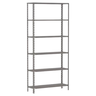 Estante de Aço 30cm - 6 Bandejas - 45kg por Prateleira - Cinza - 1