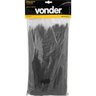 Abraçadeira de Nylon 280X9,0 Preta Conjunto com 100 Peças Vonder - 1