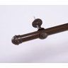 Varão Simples para Cortina de 4 Metros 28mm Tabaco - 1
