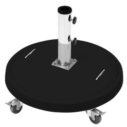 Base 50kg Concreto Redondo com Rodas para Ombrelone Bel - 1