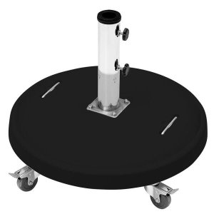 Base 50kg Concreto Redondo com Rodas para Ombrelone Bel