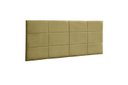 Ver imagem 1 de Painel Raissa 158 cm Suede Amarelo